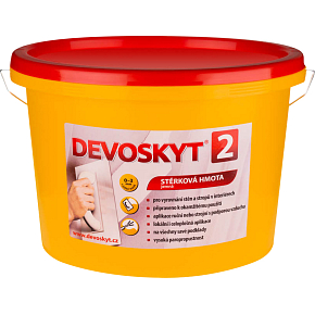 Devoskyt Grobheit 2, Spachtelmasse für Innenräume, 21 kg