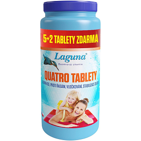 Laguna Quatro Tabletten multifunktionale Poolchemie, 1,4 kg