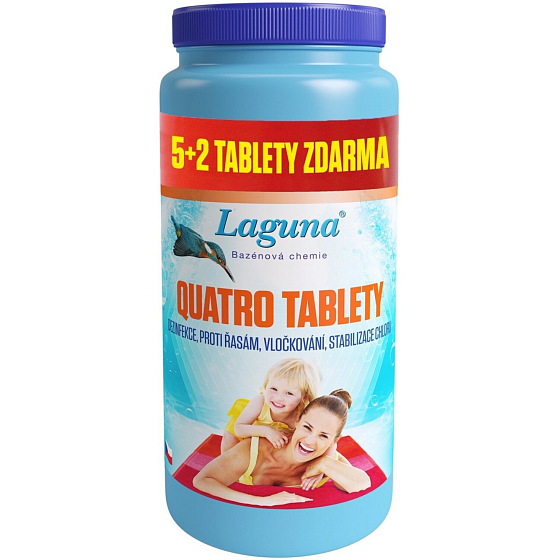 Laguna Quatro Tabletten multifunktionale Schwimmbadchemie, 1,4 kg