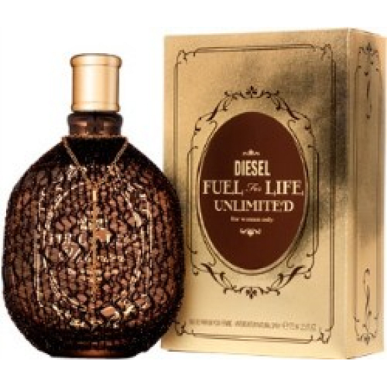 Diesel Fuel for Life Unbegrenzt parfümiertes Wasser für Frauen 75 ml