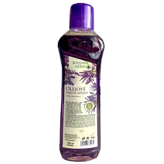 Bohemia Gifts Spa Lavendelöl Flüssigseife 1 l