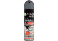 Garnier Men Invisible Schwarz Weiß Farben Antitranspirant Deodorant Spray für Männer 150 ml