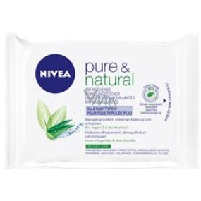 Nivea Pure & Natural Reinigungstücher 25 Stück