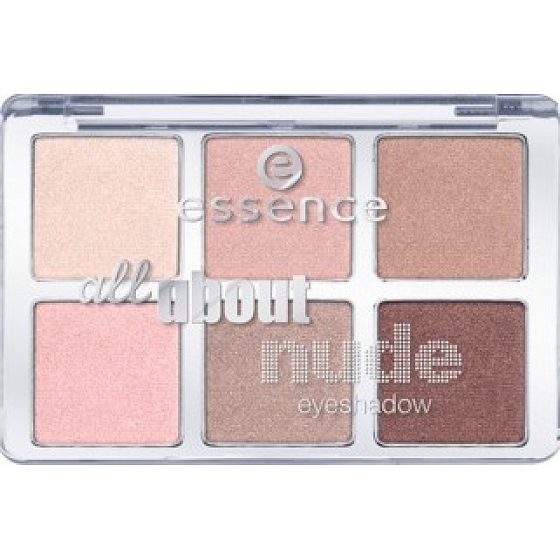 Essence All About Eyeshadow Lidschatten-Palette 01 Nude 8,5 g