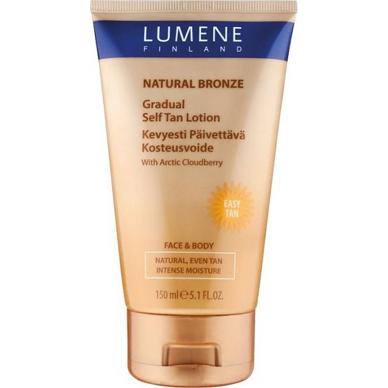 Lumene Natural Bronze Selbstbräunungslotion für Gesicht und Körper 150 ml