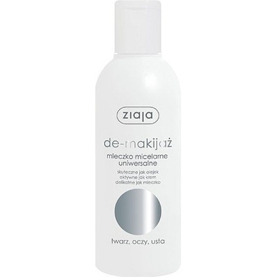 Ziaja De-Makijaz Mizellenmilch Universal für Gesicht, Augen und Lippen 200 ml
