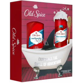 Old Spice White Water Deodorant Spray für Männer 125 ml + 250 ml Duschgel, Kosmetikset