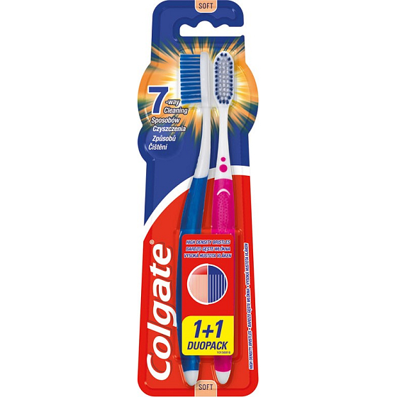 Colgate High Density Weiche weiche Zahnbürste 1 + 1 Stück