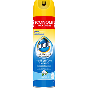 Pronto 5v1 Multifunktionaler Anti-Dust Jasmine Spray gegen Staub, 250 ml Pronto 5v1 Multifunktionaler Anti-Dust Jasmine Spray gegen Staub, 250 ml