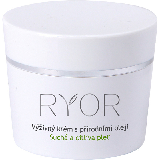 RYOR nahrendes Creme mit natürlichen Ölen, 50 ml