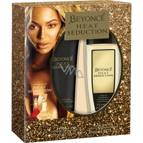 Beyoncé Heat Seduction parfümiertes Deodorantglas für Frauen 75 ml + Körperlotion 75 ml, Kosmetikset