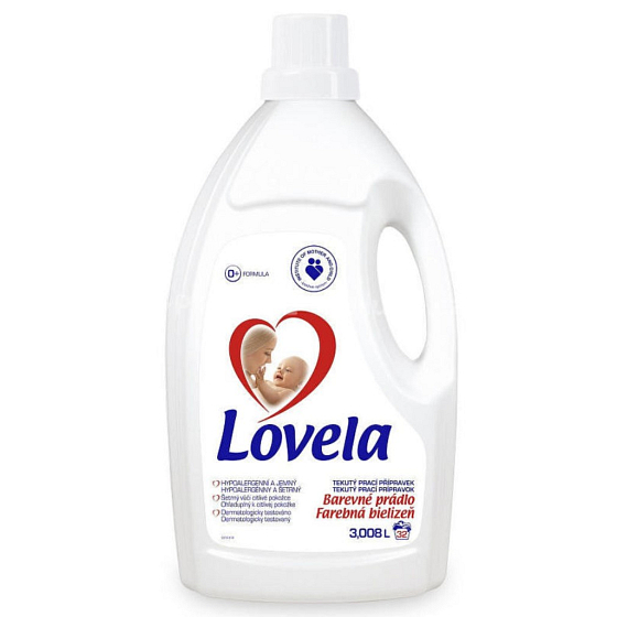 Lovela Farbige Wäsche Hypoallergenes Flüssigwaschmittel 32 Dosen 3.008 l