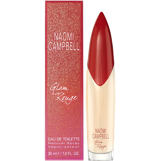 Naomi Campbell Glam Rouge Eau de Toilette für Frauen 30 ml
