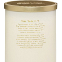 Yankee Candle One Together Wunderblume - Wunderblume Dekor Duftkerze großes Zylinderglas 75 mm Becher 2 Dochte 566 g