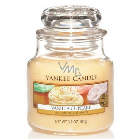 Yankee Candle Vanilla Cupcake - Vanille Cupcake Duftkerze Klassisches kleines Glas 104 g