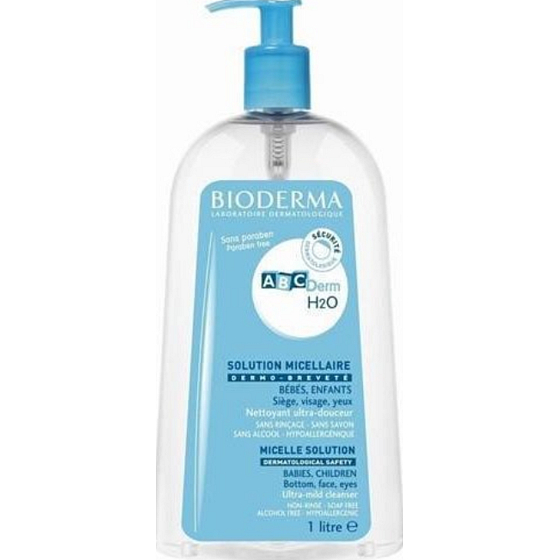 Bioderma ABCDerm H2O Mizellenreinigungslösung für Kinder 1 l
