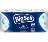 Big Soft Luna 3-lagiges Toilettenpapier, 8 Rollen, 17,6 m Rolle