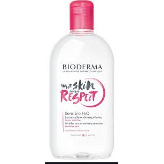 Bioderma Sensibio H2O Mizellen Make-up Entferner für empfindliche Haut 500 ml Limited Edition
