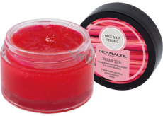 Dermacol Face & Lip Peeling Anti-Stress Zuckerpeeling für Gesicht und Lippen 50 g
