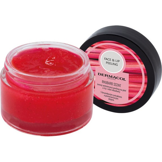 Dermacol Face & Lip Peeling Anti-Stress Zuckerpeeling für Gesicht und Lippen 50 g