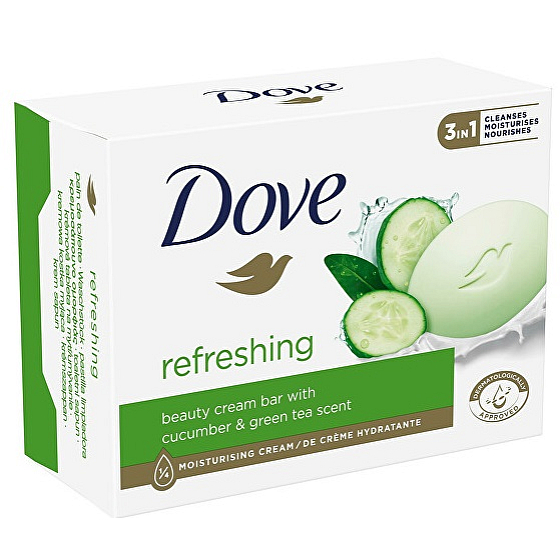 Dove Fresh Touch Gurke und Grüner Tee Toilettenseife 90 g