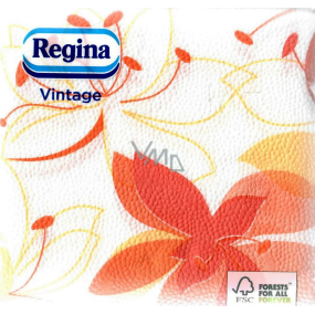 Regina Vintage Papierservietten 1lagig 33 x 33 cm 45 Stück Orange