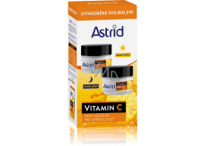 Astrid Vitamin C Anti-Falten-Tagescreme 50 ml + Anti-Falten-Nachtcreme 50 ml, Duopack