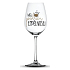 Nekupto Funny Weinglas mit Druck My cup of patience 440 ml