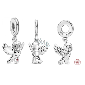 Sterling Silber 925 Harry Potter - Hedwig die Eule, Armbandanhänger