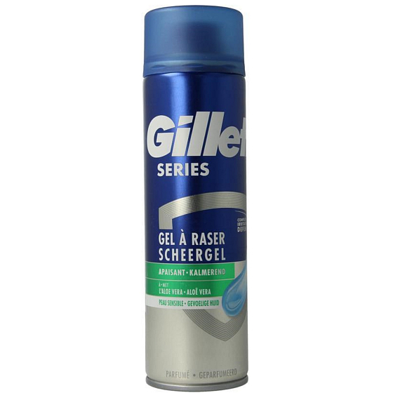 Gillete Series Aloe Vera Rasiergel für Männer 200 ml