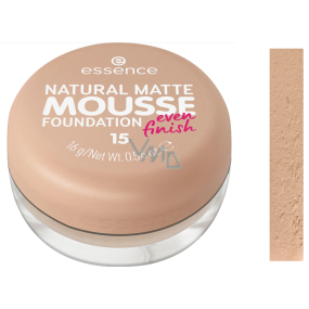 Essence Natural Matte Mousse Foundation Mousse Make-up 15 16 g