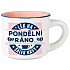 Albi Espresso Tasse - Das Heilmittel für den Montagmorgen - Tasse Kaffee 45 ml