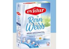 Evidur Gardinen Reinweiss – Waschpulver für weiße Vorhänge 600 g