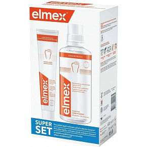 Elmex Caries Protection Mundspülung 400 ml + Zahnpasta 75 ml Elmex Caries Protection Mundspülung 400 ml + Zahnpasta 75 ml