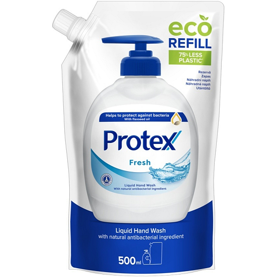 Protex Fresh antibakterielles flüssiges Seife Nachfüllpackung 500 ml