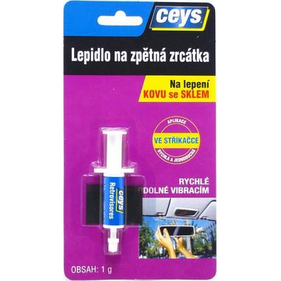 Ceys Rückspiegelkleber 1 g in einer Spritze