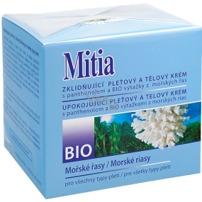 Mitia Bio Seetang und Panthenol Haut- und Körpercreme für alle Hauttypen 250 ml