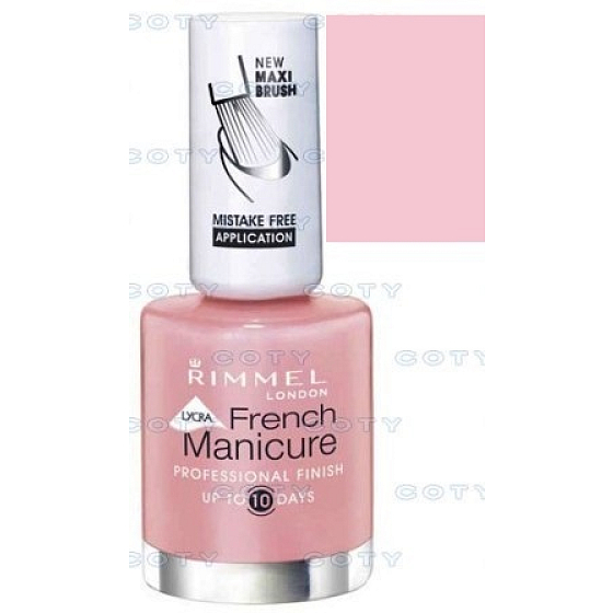 Rimmel London Lycra Pro Nagellack French Manicure 445 French Rose 12 ml