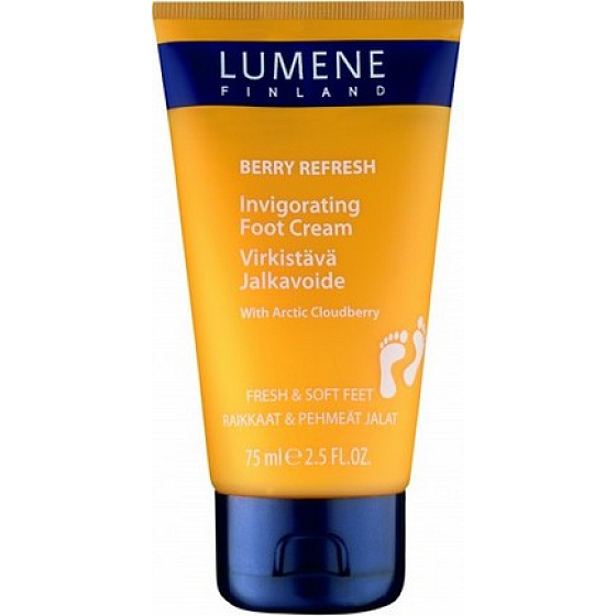 Lumene Berry Refresh Belebende Fußcreme Erfrischende Fußcreme 75 ml