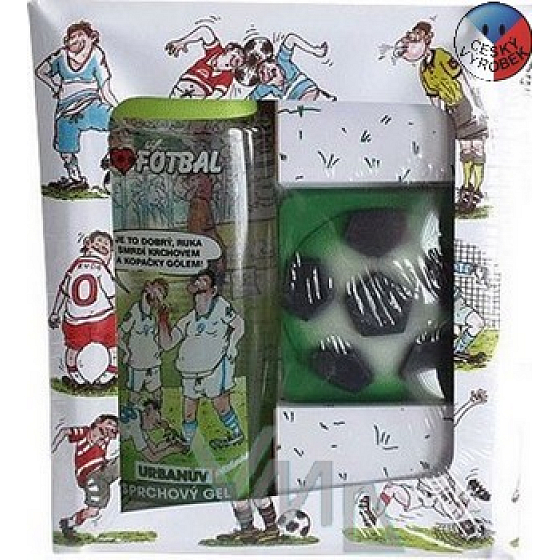 Böhmen Geschenke Urbanova Kosmetik Für einen Fußballspieler Duschgel 300 ml + Seife 35 g, Kosmetikset