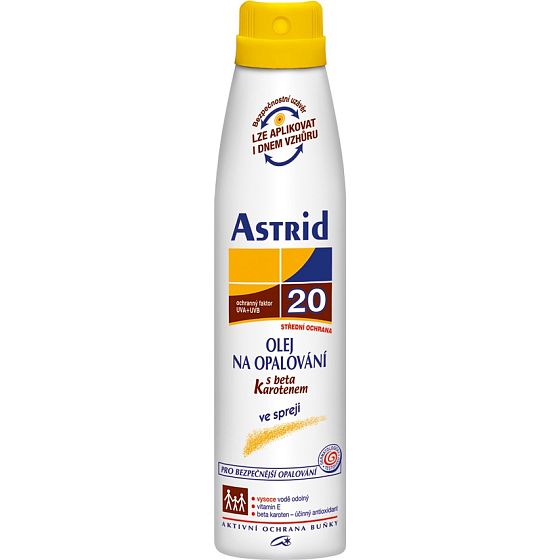 Astrid F20 Beta-Carotin Sonnenöl 200 ml Spray