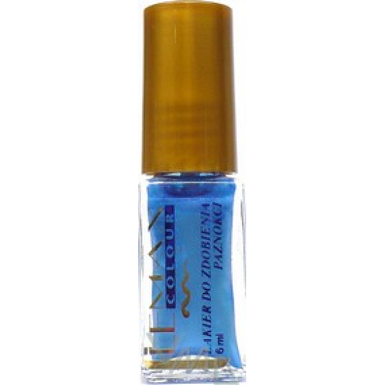 Lemax Dekorieren Nagellack Schatten blau Neon 6 ml