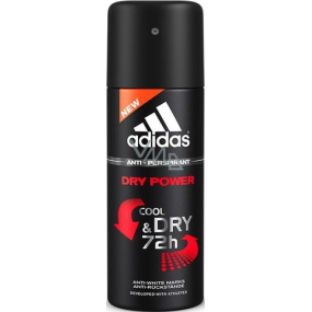 Adidas Cool & Dry 72h Dry Power Antitranspirant Deodorant Spray für Männer 150 ml