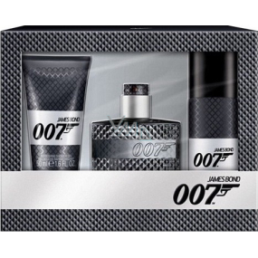 James Bond 007 Eau de Toilette 30 ml + Duschgel 50 ml + Deodorant Spray 50 ml, Geschenkset