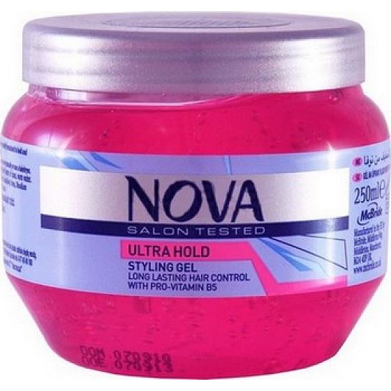Nova Ultra Hold Styling Gel 250 ml maximal versteifendes Haargel