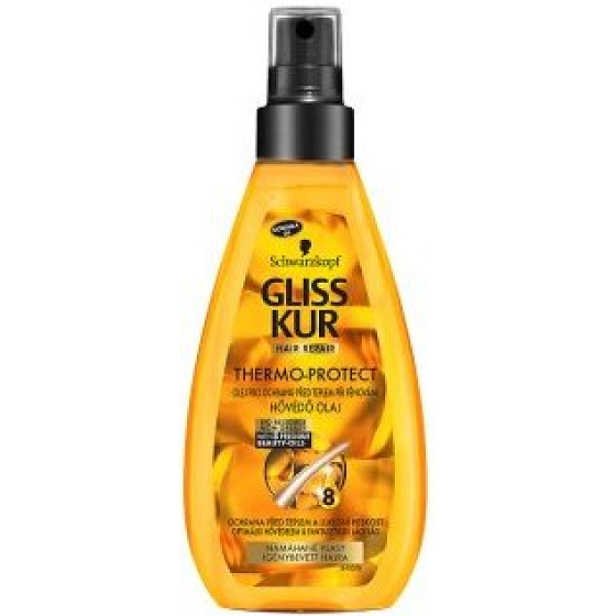 Gliss Kur Oil Nutritive Thermo Protect Öl zum Schutz vor Hitze beim Föhnen 150 ml