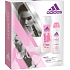 Adidas Control Antitranspirant Deodorant Spray für Frauen 150 ml + Smooth Duschgel 250 ml, Kosmetikset