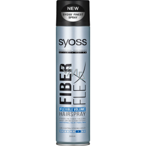 Syoss Fiberflex Flexible Volume extra starkes Fixierungs-Haarspray 300 ml