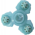 Fidget Spinner Gyro Ninja Anti-Stress Gadget Blau 5 x 5 cm