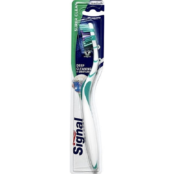Signal Super Clean mittel Zahnbürste